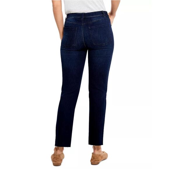 NIC+ZOE Women's Size 25 Twilight Mid Rise Straight Ankle Jeans - Picture 2 of 13